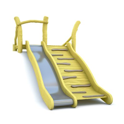 Slide with ramp
