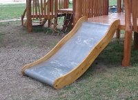 wood slides