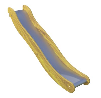 Slide with a wave, width 50 cm