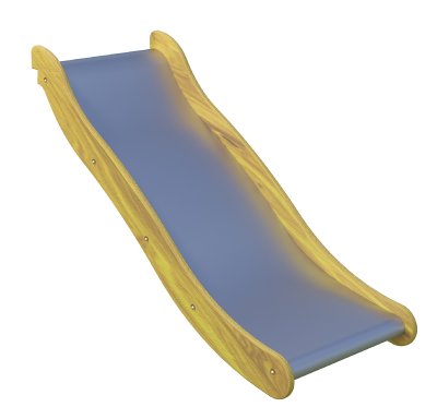 Slide with a wave, width 100 cm