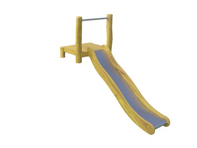 Svahová skluzavka s vlnou, šířka 50 cm